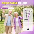 thumbnail image 5 of BeneCane Adjustable Walking Cane with Offset Cushioned Handle, Lightweight Aluminum Mobility Aid with Stable Base for Men, Women and Seniors, 5 of 7