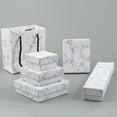 thumbnail image 4 of 1PCS Marbling Jewelry Box Gifts Packaging Box Bracelet Necklace Ring Earring Box For Wedding Birthday Party Accessories box 1-5x5x3cm, 4 of 6