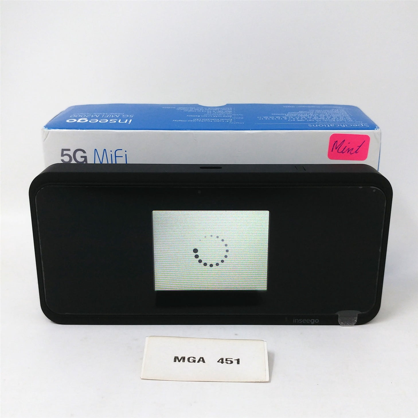 Grade A Inseego MiFi M2000 5G and 4G LTE Hotspot WiFi 6 Technology For T-Mobile Black - Generic Charger
