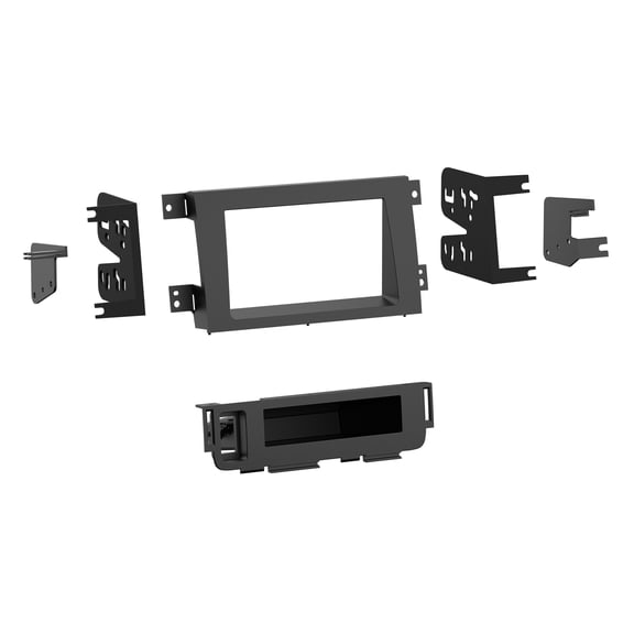 Metra 95-7884B Double-DIN/ISO Single-DIN for Pocket Car Radio Installation Dash Kit Compatible with Select 2006-2014 Honda Ridgeline Trucks