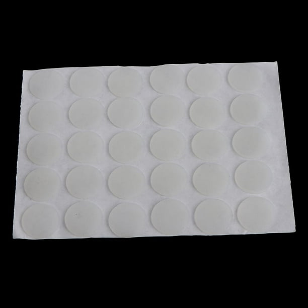 48 piezas de topes de goma para pata almohadils amortiguadoras autoadhesiva tope puertas de armario almohadils amortiguadoras de ruido 15x1mm Macarena Tope de silicona adhesivo