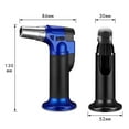 thumbnail image 3 of 2 Pack Butane Torch,Refillable Culinary Cooking Torch Kitchen Blow Torch Lighter with Safety Lock Adjustable and Lock Flame (Butane Gas not Included), 3 of 8