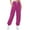 Hot Pink, variant on JJHGVB Joggers for Women Petite Pants Bottom Sweatpants Women's Casual High Waisted Pockets Joggers Sport Workout Active Baggy Pants Drawstring Pants Women Womens Sweatpants Green 1 L