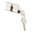 thumbnail image 1 of Prime-Line Products K 5061 Security Door Cylinder, Double Keyed, Chrome, Kwik/Weiser, 1 of 1