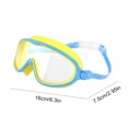 thumbnail image 4 of Gafas Natación para Con Tapones La Oreja Clip Nariz () Azul Amarillo, 4 of 9