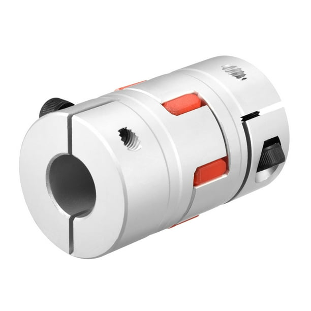 Shaft Coupling 17mm to 17mm Bore L66xD40 Flexible Coupler Joint for
