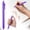 deep purple, variant on KUMHONW Ballpoint Pens Retractable,1 Pack Black Pens ballpoint with Comfort Grip,Smooth Writing Fidge Pen for Journaling,Cute Office and Office Supplies B