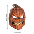 Terrifyingly Realistic Latex Masks Stuffed Toys Halloween Pumpkin Fear