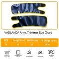 thumbnail image 2 of Vaslanda Premium Arm Trimmers for Men & Women - Like A Body Wrap Sauna Waist Trainer for Your Arms, 2 of 6