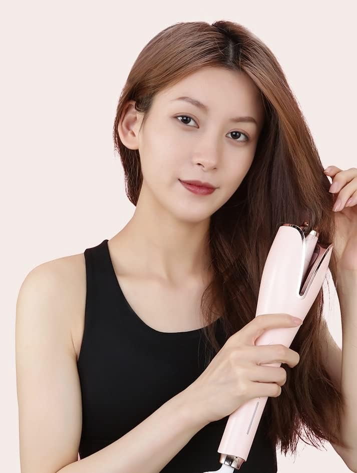 Magic Curling Iron Automatic Hair Curler Temperatures Ceramic Hair Curlers Use-Auto Shut-Off Function Better Protect Hair,Nourish Hair,not frizz