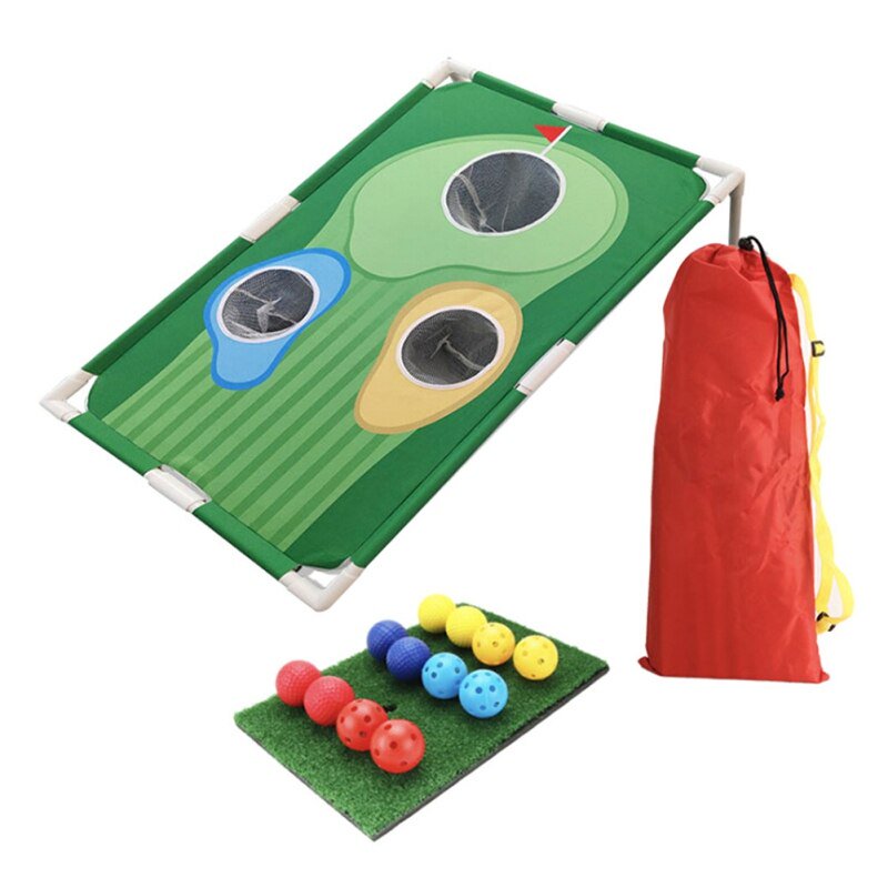 Golf Chipping Practice Net Golf PopUP Chipping Pitching Cages Mats