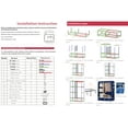 thumbnail image 2 of Brochao Portable Closet, Wardrobe Closet Organizer with Hanging Rods, 3 Drawers & 4 Shelves Closet Organizer, Blue, 2 of 11