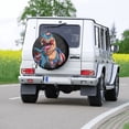 thumbnail image 7 of Kll Blue Dinosaur Tire Cover,Universal Wheel Tire Cover For Trailer, Rv, Suv, Truck,Camper And Many Vehicle,(16 Inch), 7 of 7
