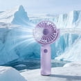 thumbnail image 3 of 180° Adjustable Portable Handheld Mini Fan, 3 Speed Wind Settings, Removable & Washable Mesh Guard, USB Powered Personal Cooling Fan, for Travel, Office, Dorm & Outdoor Daily Use, 6*3*1in, D, 3 of 7