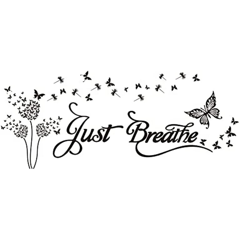 Breathe Easy Tomorrow Sticker