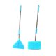 thumbnail image 1 of 2 cepillos de limpieza telescópicos con esponja para acuario, pecera, suministros para el hogar y la tienda (rectangular, triangular, azul cielo)., 1 of 7