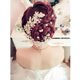 thumbnail image 4 of Alfiler De Boda Faul Pearl Crystal Nupcial Boda Novias Flor hecha a mano Alambre Horquilla para el cabello Horquilla Ndcxsfigh Libre de BPA, 4 of 7