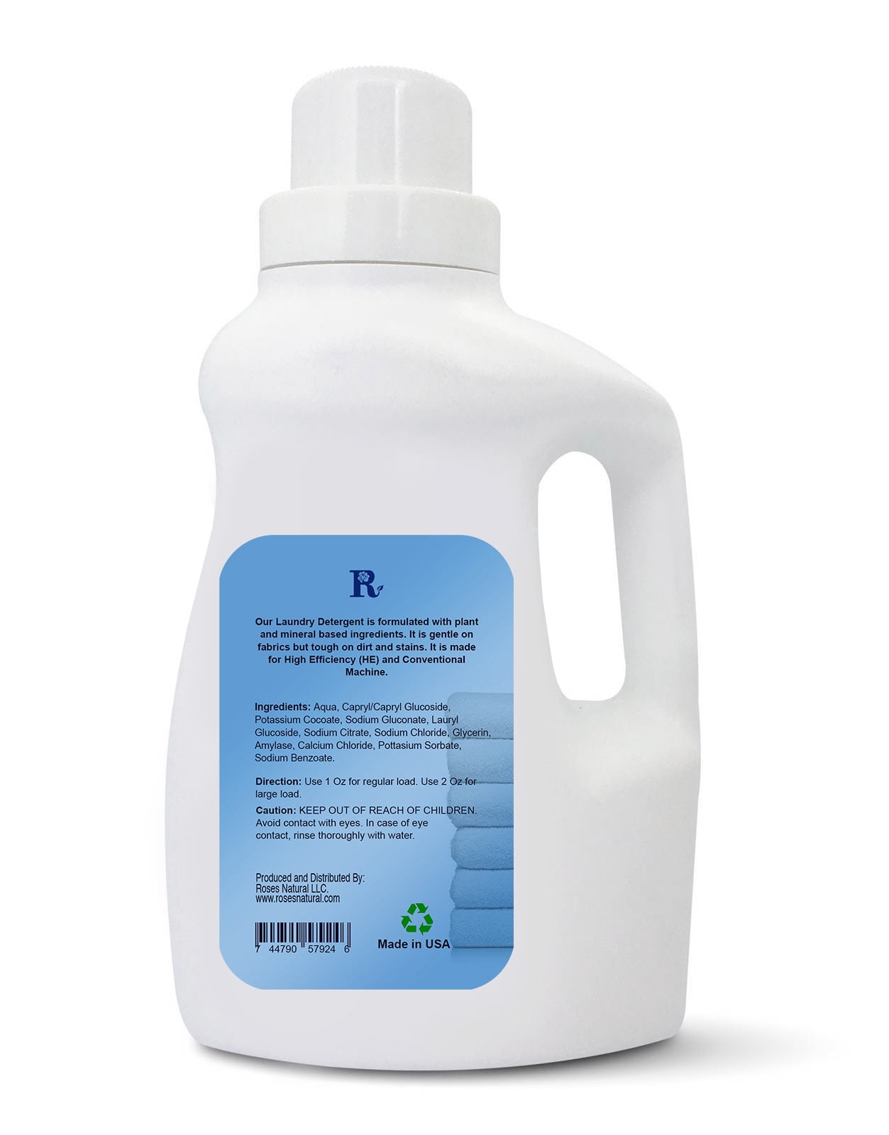 Natural Laundry Detergent 40 Oz – Unscented