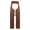 Dark Brown, variant on HULIJA Men's Ride Em High Cowboy Pants Layered Fringe Buttless Western Motorcycle Pants Dark Brown S