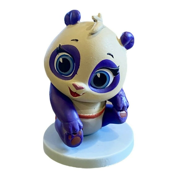 Precious Panda 2" PVC Figure Figurine Cake Topper Tiny Tots Transport Disney NEW