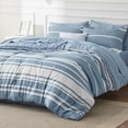 thumbnail image 3 of Bedsure Comforter Set Queen - Bed in a Bag Queen 7 Pieces, Juegos de Cama Bed Set, 3 of 7