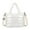 Z13 White, variant on Tote Bag For Women Quilted Handbag Lightweight Winter Down Cotton Padded Shoulder Bag Down Padding