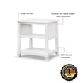 thumbnail image 5 of Sorelle Berkley Nightstand - White, 5 of 7