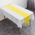 thumbnail image 1 of Satin Table Runner Table Cloth 27x275cm for Banquet Wedding Party Decoration, 1 of 4