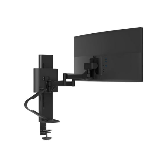 Ergotron TRACE Desk Mount for Monitor LCD Display Matte Black 45630224