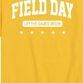 thumbnail image 3 of Instant Message - Field Day Let The Games Begin  - Toddler And Youth Short Sleeve Graphic T-Shirt, 3 of 6