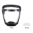 thumbnail image 3 of Uxcell Full Safety Face Shields, Anti Fogging Full Safety Face Protection Face Shields White, 3 of 7