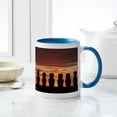 thumbnail image 4 of CafePress - Easter Island Moai At Sunrise Mugs - 11 oz Ceramic Mug - Novelty Coffee Tea Cup, 4 of 4