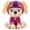 Purple / Pink, variant on PAW Patrol Jungle Pups, Rubble 8-Inch Plush Toy