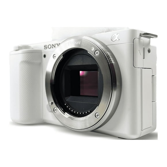Sony Alpha ZV-E10 - APS-C Objectif Interchangeable Caméra Vlog Sans Miroir - Blanc