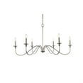 thumbnail image 2 of Living District LD5056D42PN Lustre Rohan 42 Po, Nickel Poli, 2 of 2