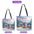 thumbnail image 5 of Hello Welcome Winter The Ski German Shorthaired Pointer Snowy Day All Over Print 3D Canvas Tote Bag GSP Lover Dog Gift Reusable Handbag - 13013, 5 of 5