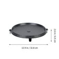 thumbnail image 2 of Shisuyan Barbecue Plaque de Gril Antiadhésive Rôtissage Accessoires de Gril Poêle, 2 of 8