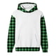thumbnail image 5 of Sudadera con capucha para niños, cuello redondo, manga larga, ropa de abrigo para niños de talla mediana y grande, jersey, blusa de poliéster para niños, 5 of 5