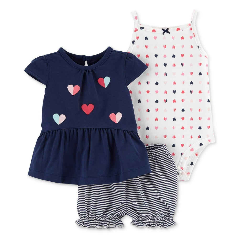 Carter's Carters Baby Girls 3pc. Little Dreamer Layette Set
