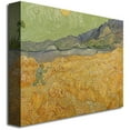 thumbnail image 2 of Trademark Fine Art "Wheatfields with Reaper" Canvas Art by Vincent van Gogh, 2 of 2