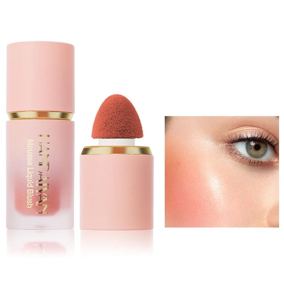 Handaiyan Mousse Liquid Blush Makeup Blusher Natural Lasting Blusher Make And Cheek Smooth Up A2h5