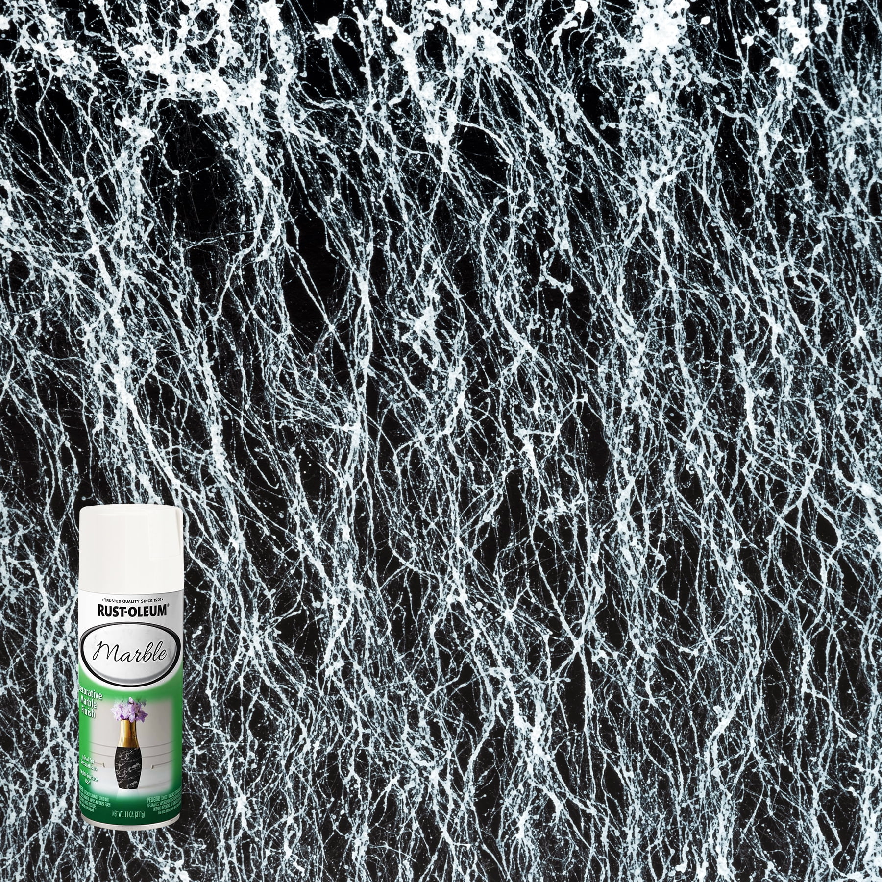 White, RustOleum Marble Spray Paint, 10.25 oz