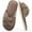 Brown, variant on BERANMEY Comfy Slippers for Women Memory Foam House Bedroom Shoes Corduroy Bow Crossbands Slide Slipper Shoes Open Toe Slip On Sole Slippers SoftTrendy Gift Slippers