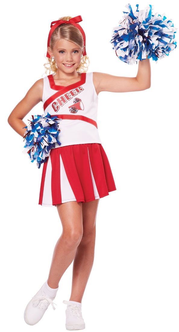 Gemakkelijk Uitputten Aanzetten High School Cheerleader Girls Costume - Walmart.com