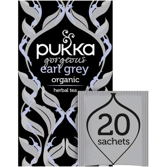 PUKKA Gorgeus Earl Grey Herbal Tea 20 Sachets