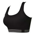 thumbnail image 2 of Wuffmeow Seamless Racerback Bras Underwear Women Stretch Workout Top Tank Comfort Padded Bralette Underwear, 2 of 3