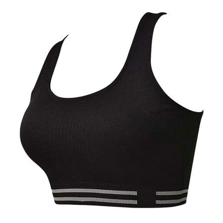 Wuffmeow Women Sport Bra Quick Drying Fitness Padded Stretch Workout Bra