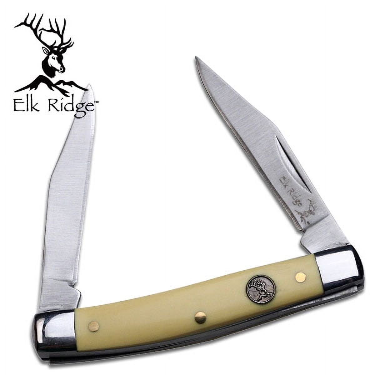 Elk Ridge – Folding Knife – Gentleman s Knife – Trapper – ER-211MY