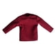 thumbnail image 5 of Camisa de manga larga para disfraz de muñeca en miniatura, camiseta básica informal para muñeca, escala 1/12 Rojo oscuro, 5 of 9