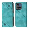 thumbnail image 4 of Wallet Case for Motorola Edge 50 with Card Slots & Stand, Shockproof Scratch-Resistant Cover Green, 4 of 5